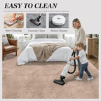6x9 Area Rugs for Living Room Bedroom: Ultra Soft Fluffy Shag Rug Upgrade - Image 8