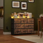 WLIVE Led Dresser for Bedroom, TV Stand for Bedroom - Image 4