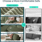 LINSY HOME Sectional Sleeper Sofa Pull Out Couches - Image 6