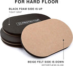 Felt Furniture Sliders Hardwood Floors X-PROTECTOR – 4 PCS 9 1/2 inch Furniture - Image 4