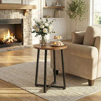 HOOBRO Side Tables Set of 2, Round End Accent Tables - Image 6