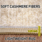 2'6''x8' Runner Rugs Washable Rug: Modern Abstract Living Room Rug Soft - Image 7