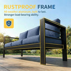 Solaste Aluminum Patio Furniture Set - Image 4
