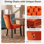 Henf 63"-79" Dining Table Set for 4, 5 Pieces Extendable Dining Table and 4 - Image 5