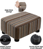 CAROLMADE Small Foot Stool Ottoman Footstool - Image 5