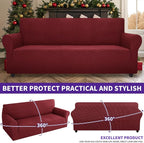 ZNSAYOTX Stretch Oversized Couch Cover Universal Sofa Covers - Image 5