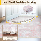 RELEANY Washable Area Rugs 3'x5' Non-Slip Modern Abstract Soft - Image 6