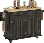 HOMCOM Kitchen Island Cart by HOMCOM