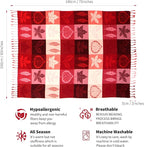 Bohemian Chenille Jacquard Tassel Throws - Image 5