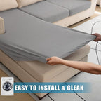 Water Repellent L Shaped Couch Covers - Image 6