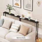 Keelian 63" Sofa Table Narrow Long - Image 2