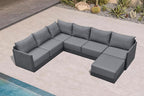 PURPLE LEAF 7 Pieces Patio Conversation Sets - Image 2