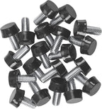 5/16“-18 UNC Thread Adjustable Furniture Levelers Screw in Threaded, Galvanized by EZALOR