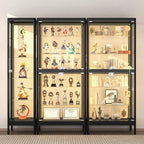 6-Tier Glass Display Cabinet - Image 6