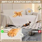 Loiion Velvet Sofa Cover, Ultra Soft Waterproof Non-Slip Couch Cover - Image 2