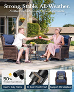 HILLGA 5-Piece Luxury Patio Furniture Set - Image 6