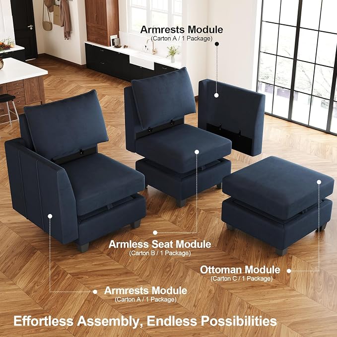 Belffin Modular Sectional Sofa - Image 6
