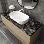 LaCheery 160 x 24 inch Sapphire Look Marble Contact Paper Decorative Self - Image 2