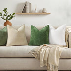 decorUhome Summer Couch Throw Pillow Covers 20x20 Set of 2, Decorative Soft - Image 3