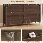 JASIWAY Buffet Cabinet with Storage, Modern Coffee Bar Cabinet Console Table - Image 5