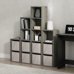 Furinno PASIR Book Shelf, 4-Tier Modern Bookshelf, Open Shelves Bookcase 9 x 12 - Image 2