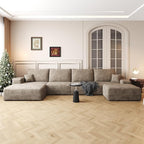 136" Sectional Couches for Living Room Cloud Couch Sofa - Image 8