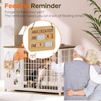 YATINEY Foldable Dog Crate Furniture, Dog Crate - Image 3