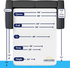 Allersoft| Queen Sleeper Sofa Mattress Cover - Image 3