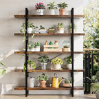 OtterOasis Heavy Duty 5-Tier Industrial Bookcase, 120lbs Shelf Capacity - Image 6