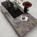 Grey Gold Marble Contact Paper for Countertops 15.7" X 78"Glossy Peel and Stick - Image 7