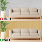 Bamboo Wall Panel for Interior Wall Decor, Renewable Pole Wrap Wainscoting Roll - Image 4