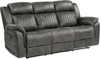 Lexicon Recliner Living Room Set, Home Theater Seating, Manual Polished - Image 5