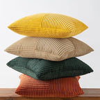 MIULEE Green Rust Throw Pillow Covers 20x20 Inch Set of 4 Boho Farmhouse Soft - Image 8