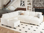 Belffin Plush Corduroy Modular Sectional Sofa Armrest Part Module - Image 4