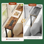 SUPERJARE 106.3 Inch Sofa Table - Image 4