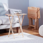 Amazon Basics Classic Foldable TV Dinner Tray Table - Image 6