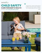 SERWALL HDPE Patio Furniture Set - Image 7