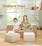 Elftopia Modular Kids Sofa, Toddler Couch Foam Armchair - Image 5
