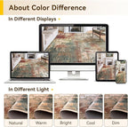 RELEANY Washable Area Rugs 8ft Non-Slip Modern Abstract Soft - Image 9