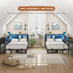 DICTAC Twin Corner Bed Frame - Image 8