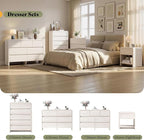 AMERLIFE Modern 3-Piece Bedroom Furniture Set - Image 8