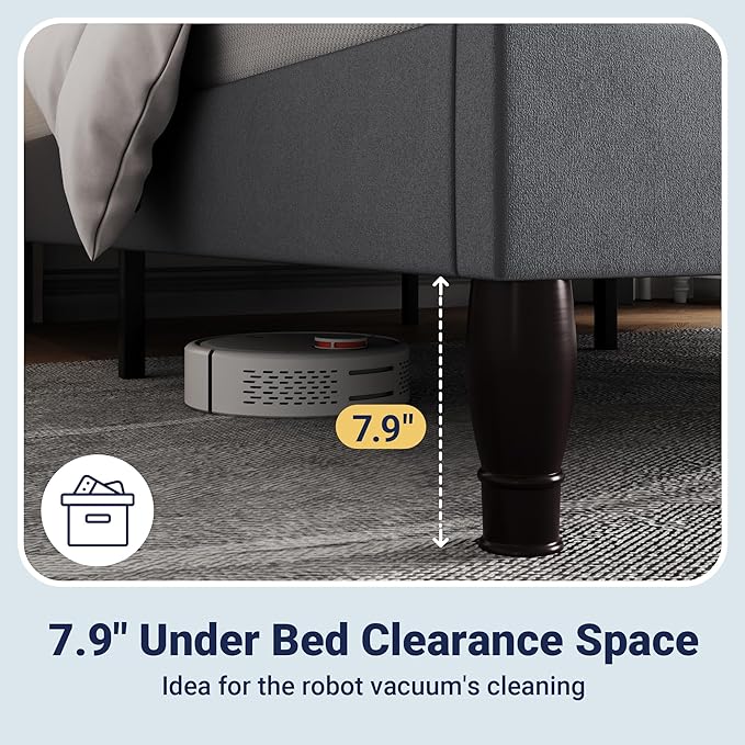 Allewie King Size Bed Frame - Image 5