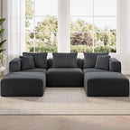 Novilla 106" Modular Sectional Sofa, Modern Cloud Sectional Couch by Novilla