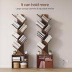 SUNMORY 6 Tier Tree Bookshelf - Image 4
