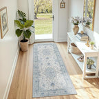 RELEANY Area Rugs 3'x8' Runner Rug Non Slip Washable by RELEANY