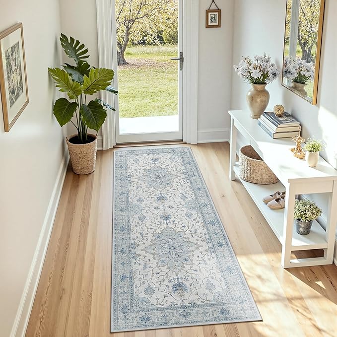 RELEANY Area Rugs 2'x4' Kitchen Rugs Entry Rug Small Rugs by RELEANY