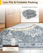 RELEANY Area Rugs 2'x10' Runner Rug Non Slip Washable - Image 7