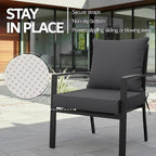 19x19 Inch Patio Chair Cushions Set of 2, Outdoor Furniture Cushions - Image 5