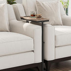TUTOTAK End Table with Charging Station, Side Table, Tall Couch Table, Sofa - Image 8