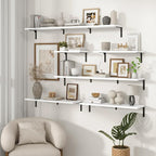 Fun Memories Deep Floating Shelves, 32W x 8D Floating Shelves Set of 2 - Image 7